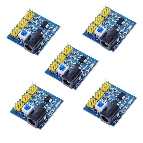 5pcs DC-DC 12V to 3.3V 5V Power Module 3.3V 5V 12V Multi Output Voltage Conversi