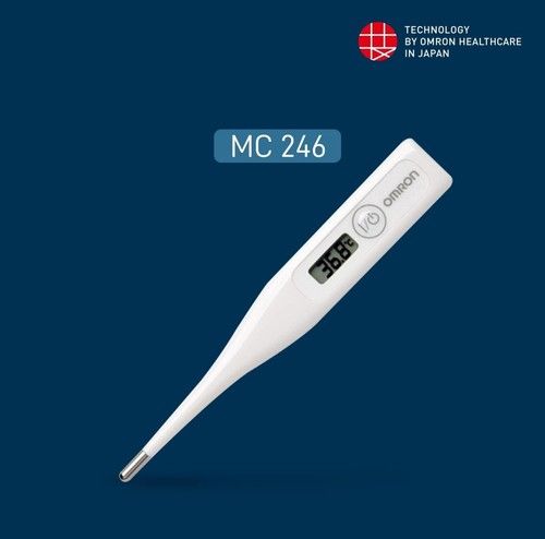 Omron ECO Temp Basic Thermometer (MC-246-E) Thermometer for oral, Axillary Use