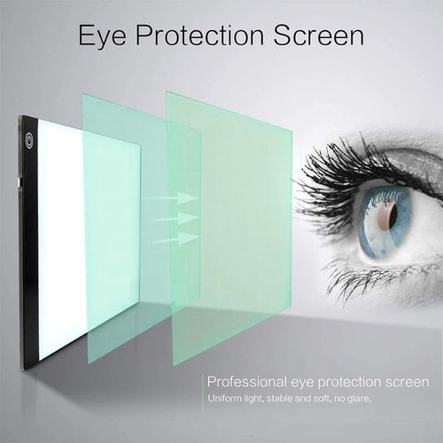 A3 A4 A5 LED Tracing Light Box Dimmable Light Pad for Drawing & Diamond Painting — image 3