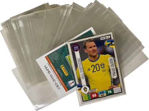 PANINI TRADING CARD or STICKERS Protection Sleeves, ARCHIVE STANDARD, Free Post — image 2