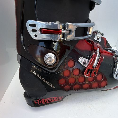 Salomon X Wave 8.5 Men’s Ski Boots Mondopoint 28/28.5 104mm Stiff Black/Red/Grey — image 3