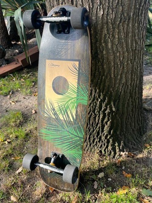 Loaded Omakase Longboard with Paris Trucks 180mm 50° & Mambos Wheels 70mm 80A