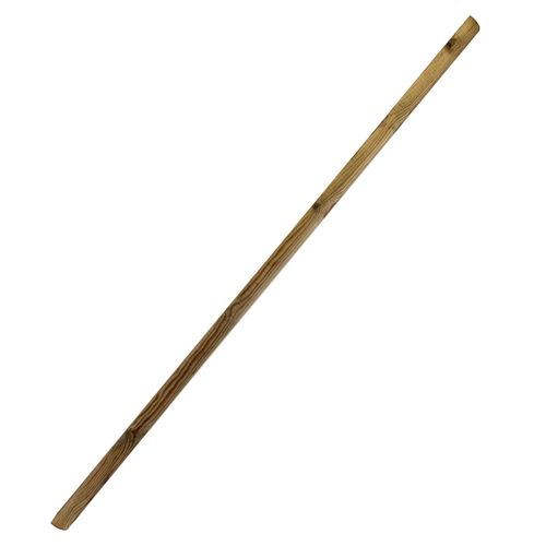 3 Pack of Fencing Rails 3.6m Half Round Fencing Beams Wooden Timber 100mm Dia — image 5