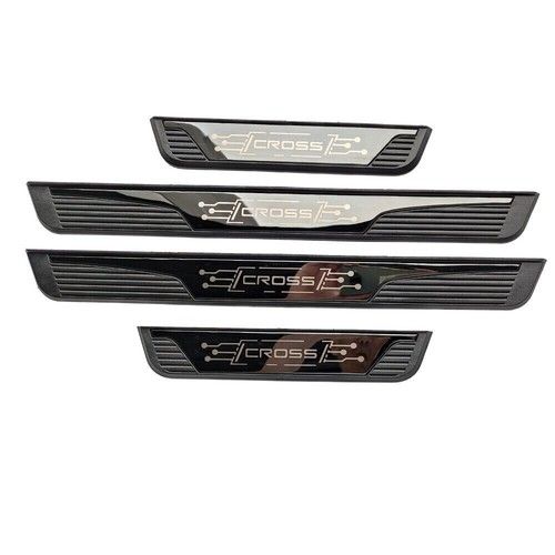 For Toyota Corolla Cross Car Accessories Door Sill Protector Scuff Plate 2026