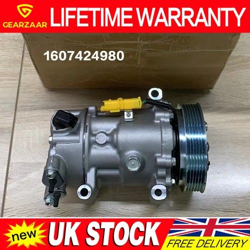 Air Conditioning Compressor For Citroen Berlingo C3 C4 & Peugeot 207 307 DS DS3