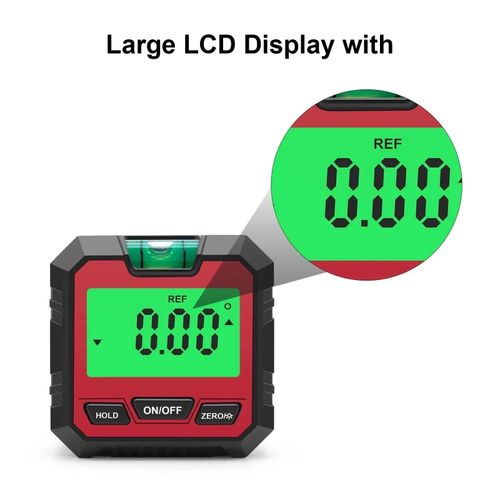 360° Magnetic Digital Protractor Angle Finder Gauge Inclinometer Level Meter UK — image 2
