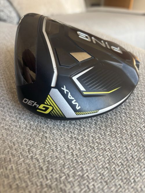PING G430 MAX Driver Head 10.5° Right-Handed Black/Silver/Yellow — image 2