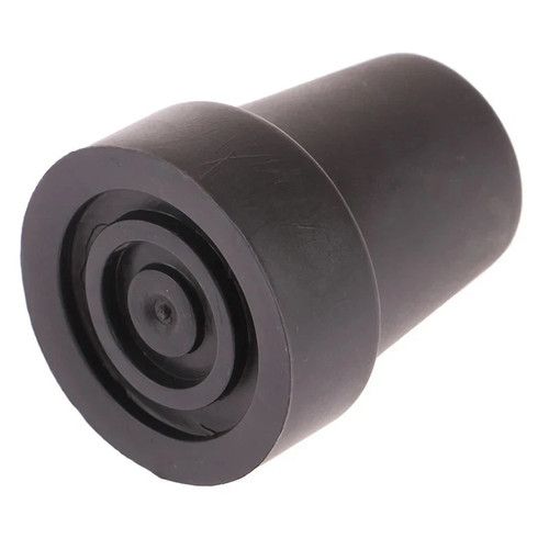Heavy Duty Walking Stick Cane Crutch Pad Rubber Ferrule Metal 19mm End Bottom