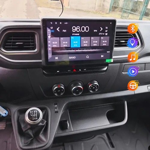 FOR RENAULT MASTER 2019-2023 ANDROID 15 CARPLAY RADIO STEREO GPS SAT NAVI 2+32GB