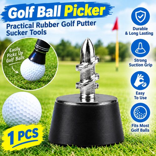 2X Golf Ball Pick Up Retriever Grabber Claw Sucker Tool Golf Accessories