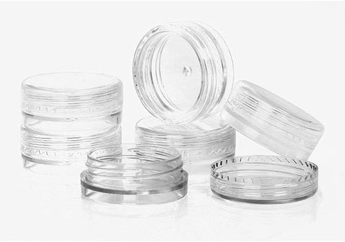 50 Pack 5Ml Empty Plastic Cosmetic Jars with Clear Lids — image 7