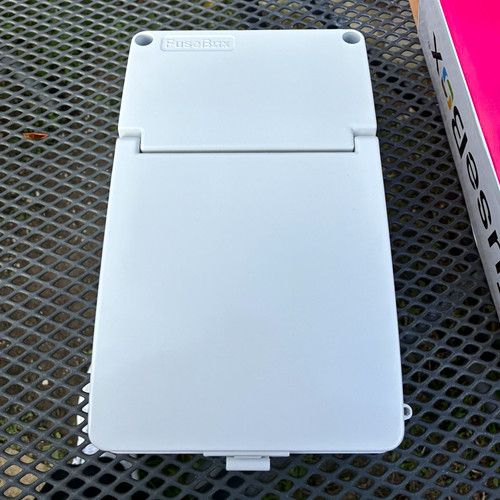 FuseBox IP65 White Distribution Board 100A Main Switch 32A RCBO SPD 2 Way