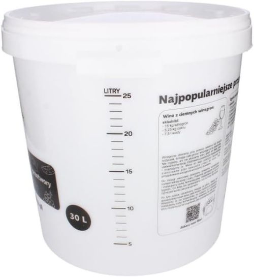 Fermentation Container 30L + Lid + Fermentation Tube + Tap - Fermentation Bucket — image 4