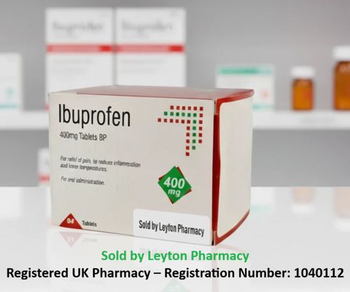 Ibuprofen 400mg-Relief of Pain & Inflammation 84 Tablets-Brand May Vary Max 1 pc — image 1