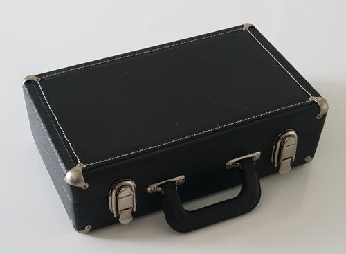 Clarinet Hard Wood Case - Black with Plush Lining - Empty Case for Bb Clarinet - — image 3