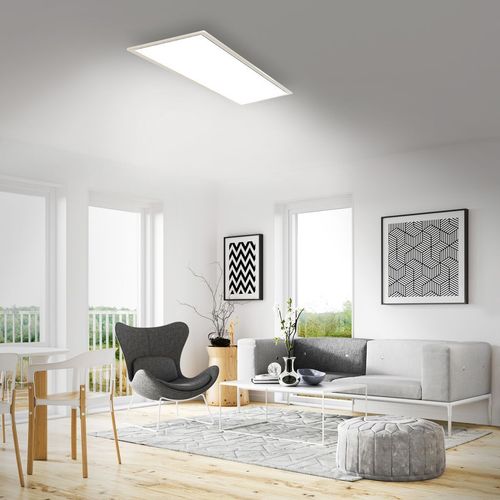 LED Panel Ceiling Light 100cm CCT Dimmable Lamp  24W Remote Control Hallway — image 8