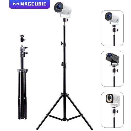 Portable Tripod Stand for HY300/PRO/HY320 Projector Camera & Laptop Use