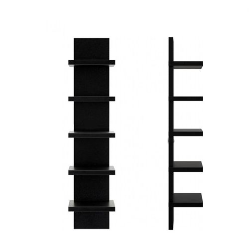 5 Tier Floating Wall Shelves Wall Mount Bookshelf Wall Shelf Unit Decorations UK — image 8