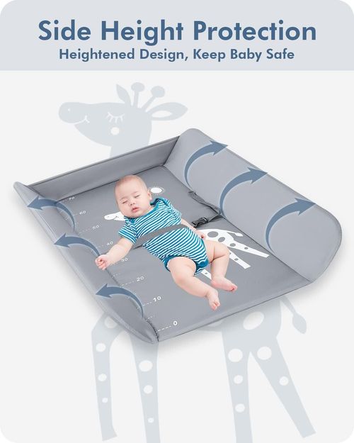 Folding Baby Changer Unit Changing Organizer Table Nappy Diaper With Storage — image 11