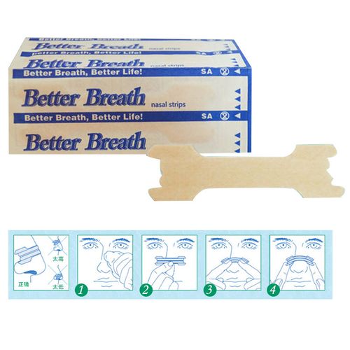 Breath Nasal Strips for Nasal Congestion Rhinitis Reducing Anti Snore Air Flow — image 2