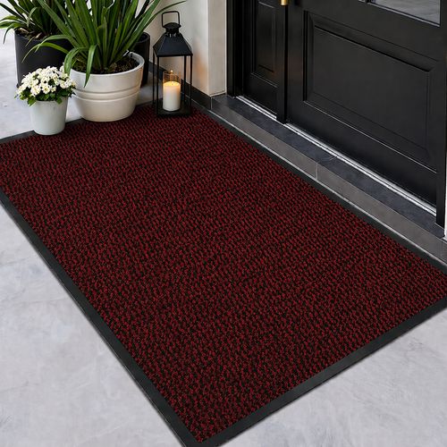 LARGE HEAVY DUTY DOOR MAT NON SLIP RUBBER BACK BARRIER KITCHEN HALLWAY FLOOR RUG — image 2