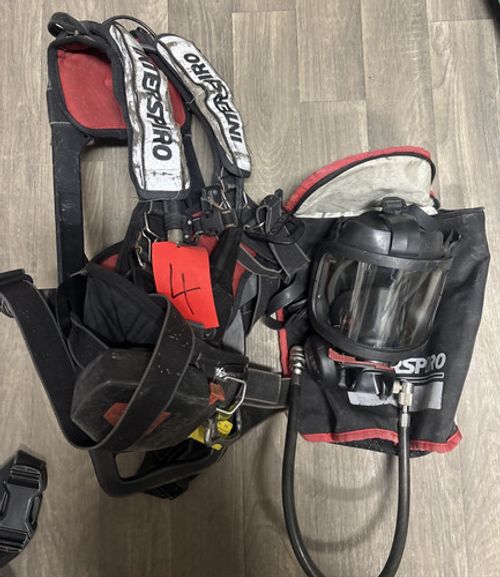 Interspiro Breathing Gear Mask & Harness Smoke Fire Escape (4)