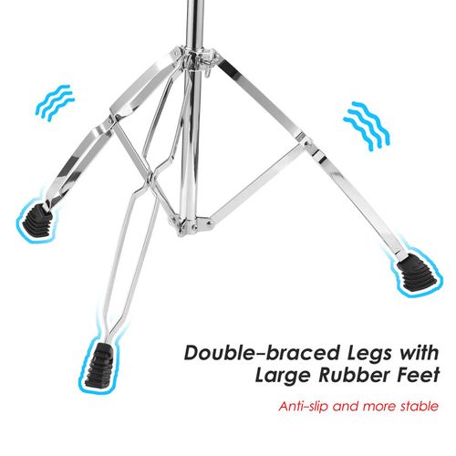2PCS Adjustable Tornado Cymbal Boom Stand-Double Braced Boom/Straight Combo NEW — image 7