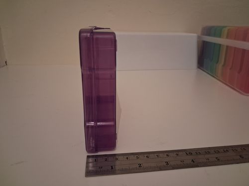 Novelinks Photo Keeper Storage Box, 16  Cases, Plastic, Multicoloured 4x6" — image 9