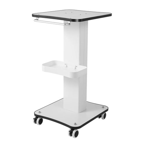 Beauty Salon Stand Rolling Cart SPA Beauty Machine Holder Trolley 3 Tier — image 8