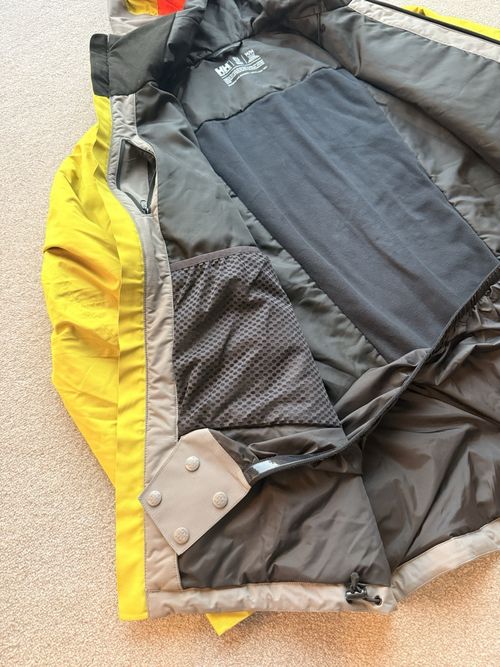 Helly Hansen ULLR Helly Tech Hooded Insulated RECCO Ski Jacket Yellow M — image 13