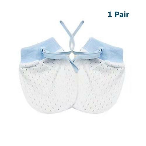 Newborns Baby Gloves 0-12 Months No Scratch Mittens For Infants Toddlers Cotton