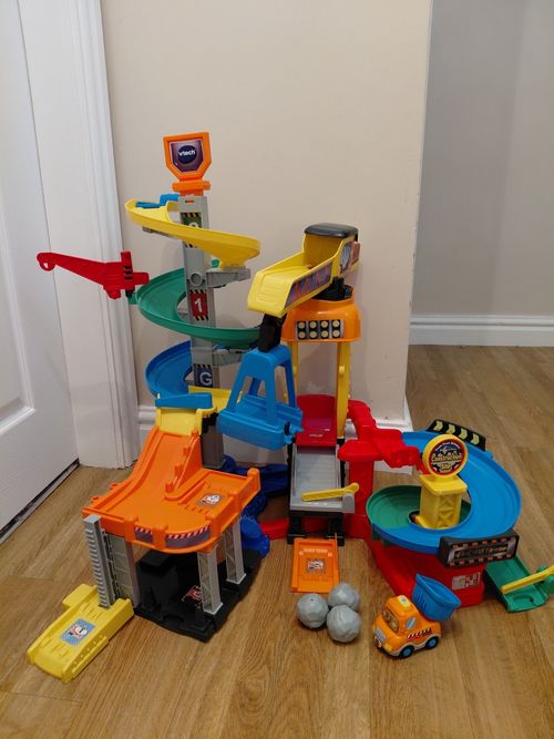 Huge Vtech Toot Toot Construction Set × 3 Bundle. — image 2