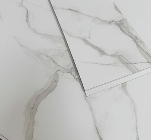 White Marble Matt Bathroom Wall Panels Shower Cladding PVC Kitchen Ceiling — image 11