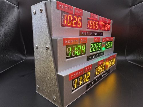 Back to the Future Time Circuit Clock V2 | WiFi or Standalone Smart Clock — image 11