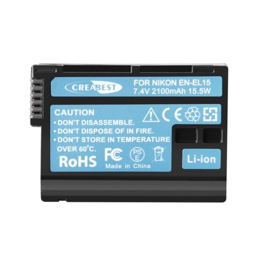 2PCS EN-EL15 EN-EL15A EN-EL15B Battery + Charger For Nikon D500 D810 D850 D600 — image 12