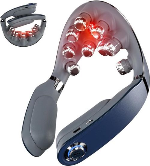 SKG G7PRO Foldable Neck Massager Heat Cordless Deep Tissue Vibration Massager