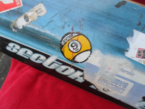 Sector 9 massive longboard deck in good condition 46 x 9.5" DECK ONLY — image 6