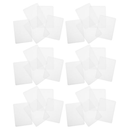 50x Clear Football Trading Card Holders Hard Plastic Protective Sleeves Cases UK — image 3