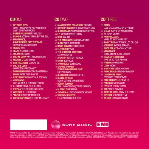 Various - NOW - Yearbook Extra 1999 [CD] Sent Sameday* — image 2