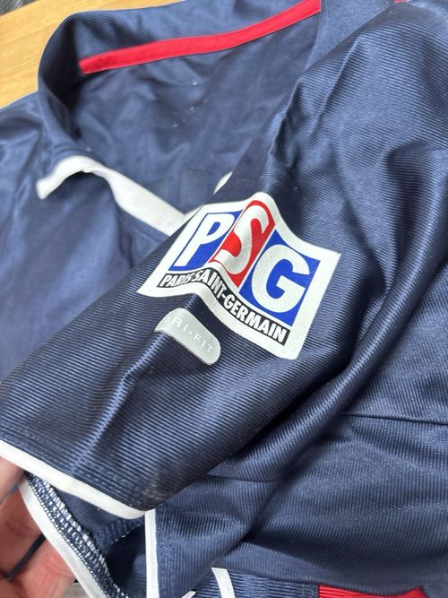 Nike PSG Home Shirt 2001/02 XL Paris Saint-Germain Opel Vintage Football Jersey — image 11