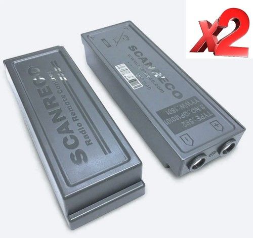 Genuine Scanreco battery’s for mini and maxi transmitters X2