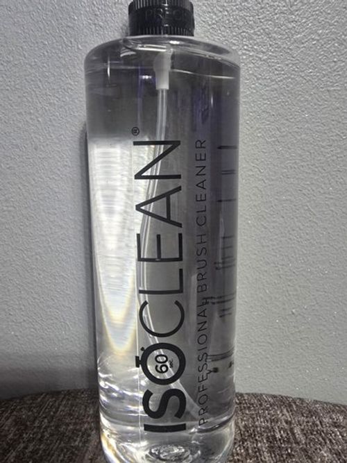 ISOCLEAN Professional Make-Up Brush Liquid Cleaner Spray, Aloe Vera, Clear 525ml