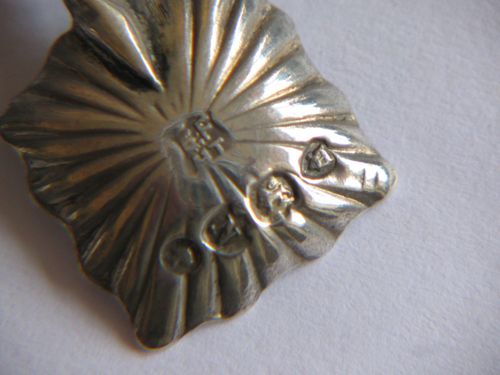 London Hallmarked Silver salt spoon — image 5