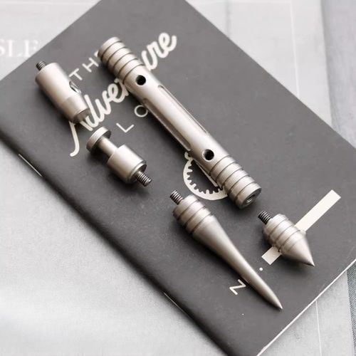 TA2 Titanium Alloy EDC Pen Multi Tool with Window Breaker — image 6