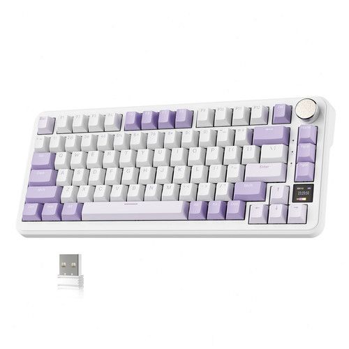 ATTACK SHARK X85PRO 75% Wireless Gaming Keyboard Mechanical RGB Knob Hot-Swap