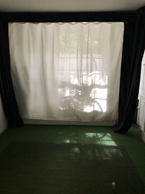 Heavy-Duty Commercial Retractable Archery Backstop Net System — image 1