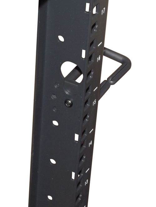 18U 19" Rackmount Server Frame Adjustable Rack 56cm to 97cm Cabinet Alternative — image 6
