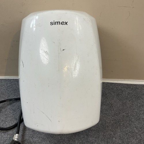 Simex MSBA 1500W Automatic Hand Dryer Working But Sensor Faulty IP23