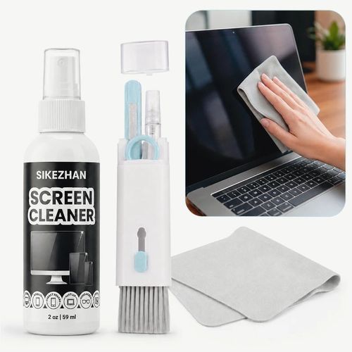 Screen Cleaner Kit Spray & Microfiber Cloth for Phone Laptop TV Monitor 2oz  — image 6