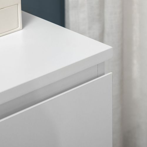 3 Drawer Chest of Drawers Bedroom Storage Dresser Cabinet White Modern Unit — image 7
